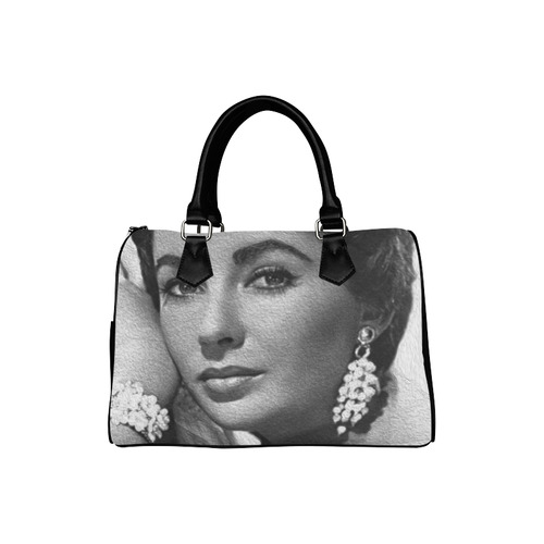 Great Actress Elizabeth Taylor Boston Handbag (Model 1621)