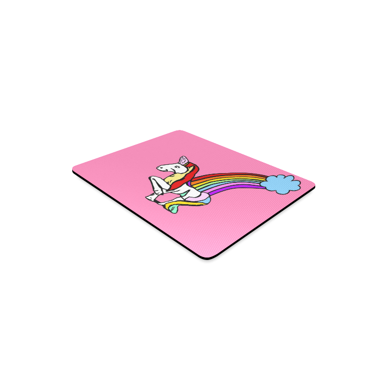 Beautiful Unicorn by Popart Lover Rectangle Mousepad