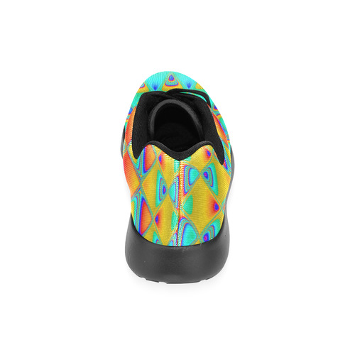 neon tiles Women’s Running Shoes (Model 020)
