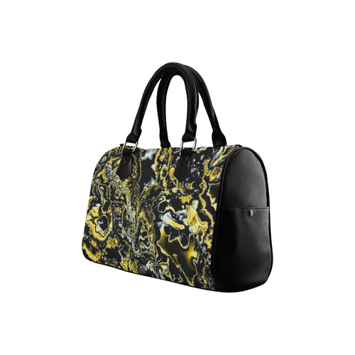 power fractal D by JamColors Boston Handbag (Model 1621)