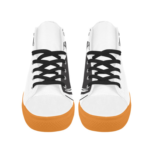 DJ Aquila High Top Microfiber Leather Men's Shoes (Model 032)