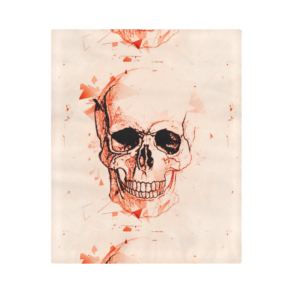 Boom Skull by Popart Lover Duvet Cover 86"x70" ( All-over-print)