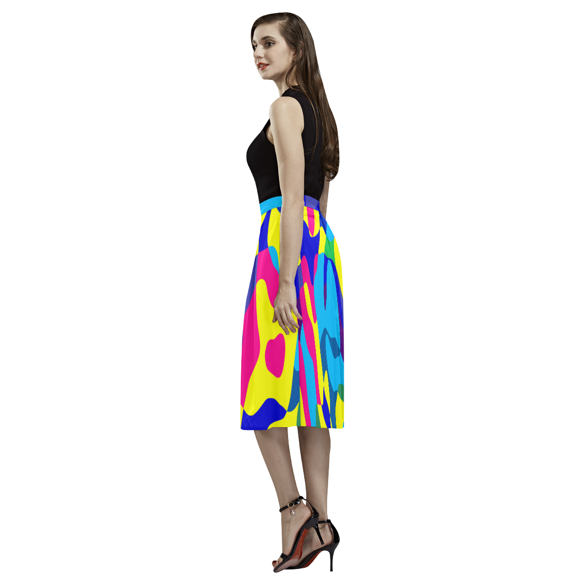 Colorful chaos Aoede Crepe Skirt (Model D16)