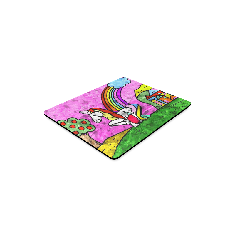 Beautiful Unicorn by Popart Lover Rectangle Mousepad