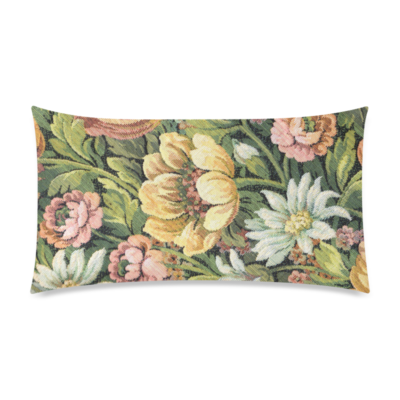 grandma couch Rectangle Pillow Case 20"x36"(Twin Sides)