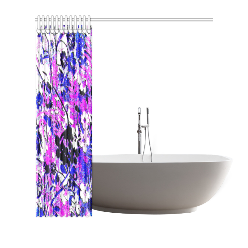 floral Shower Curtain 72"x72"
