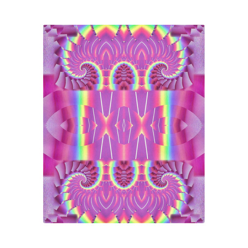 fractal patter -Unicorn-style-Annabellerockz-duvet Duvet Cover 86"x70" ( All-over-print)