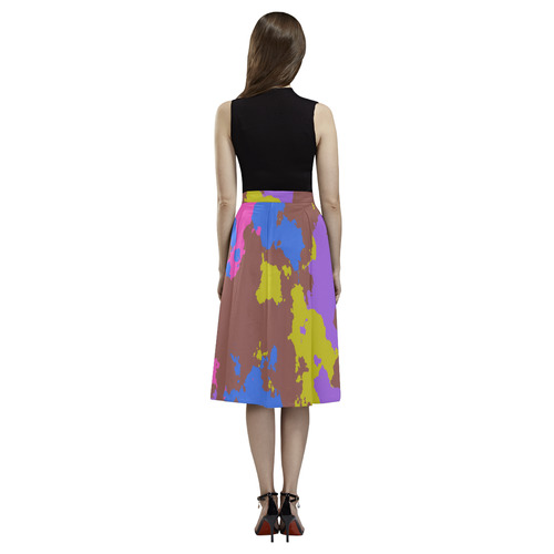 Retro texture Aoede Crepe Skirt (Model D16)