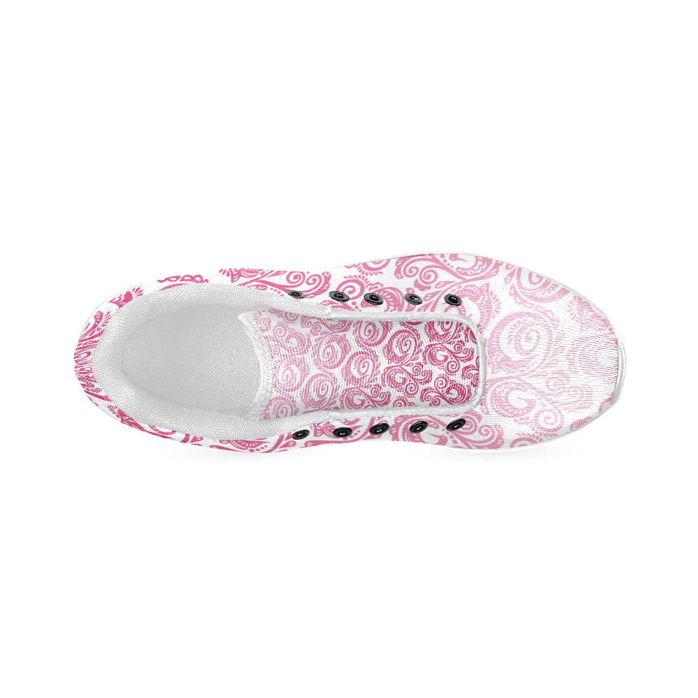 Scandinavian Peacock Pink Women’s Running Shoes (Model 020)
