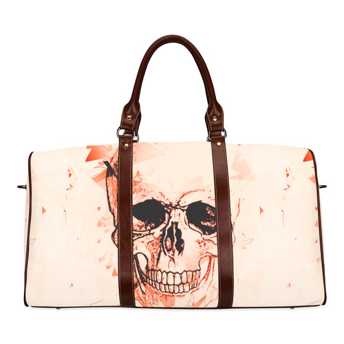 Boom Skull by Popart Lover Waterproof Travel Bag/Large (Model 1639)