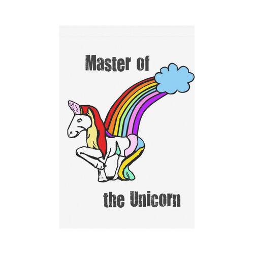 Beautiful Unicorn by Popart Lover Garden Flag 12‘’x18‘’（Without Flagpole）
