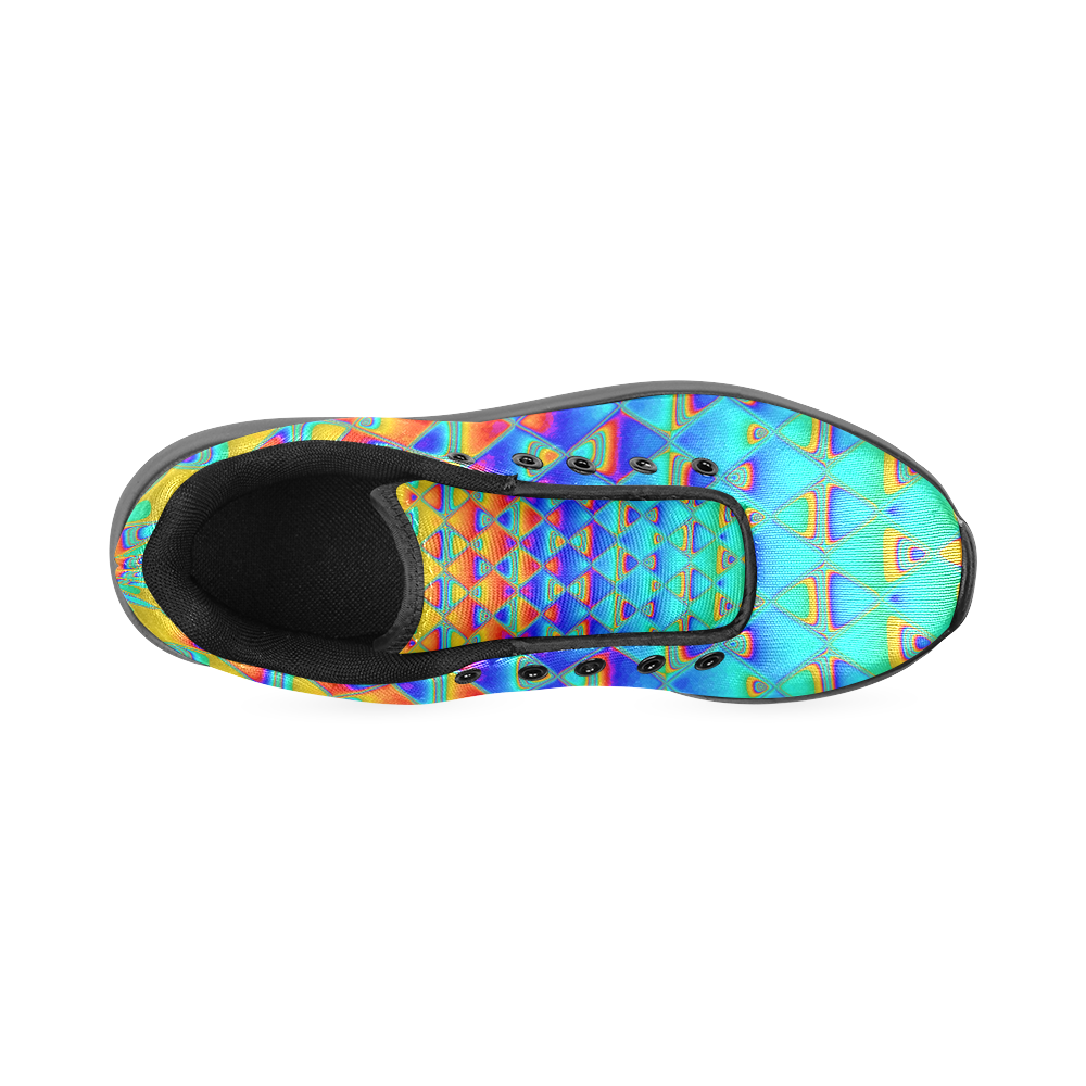 neon tiles Women’s Running Shoes (Model 020)
