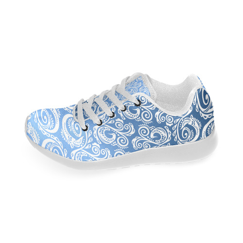 Scandinavian Peacock blue Women’s Running Shoes (Model 020)