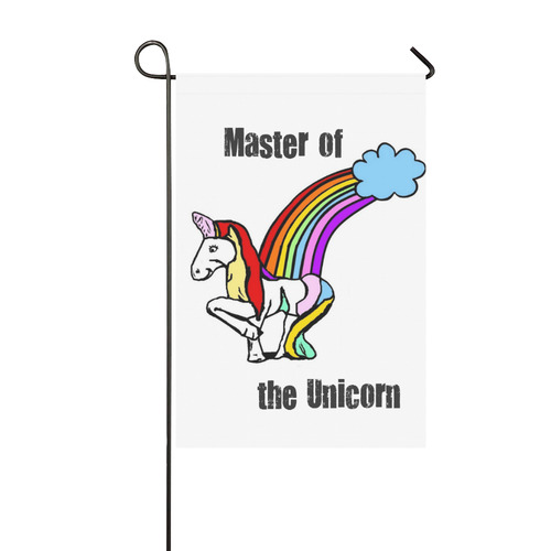 Beautiful Unicorn by Popart Lover Garden Flag 12‘’x18‘’（Without Flagpole）