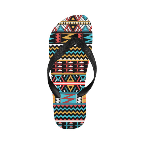 aztec pattern Flip Flops for Men/Women (Model 040)