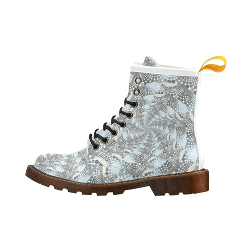 Disco swirls High Grade PU Leather Martin Boots For Women Model 402H