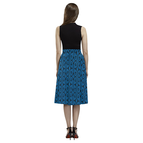 My Lucky Day Snorkel Blue Aoede Crepe Skirt (Model D16)