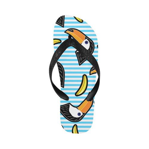 toucan Flip Flops for Men/Women (Model 040)