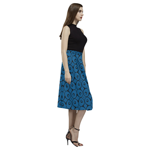 My Lucky Day Snorkel Blue Aoede Crepe Skirt (Model D16)