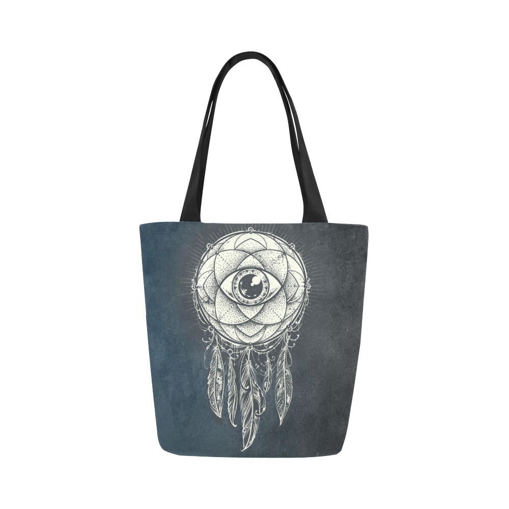 abstract art Canvas Tote Bag (Model 1657)