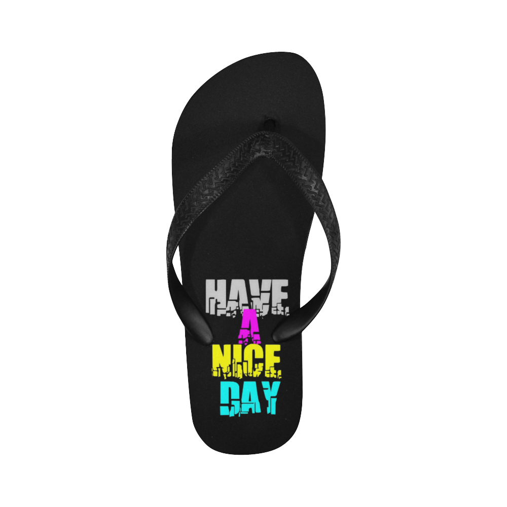 Have a Nice by Artdream Flip Flops for Men/Women (Model 040)