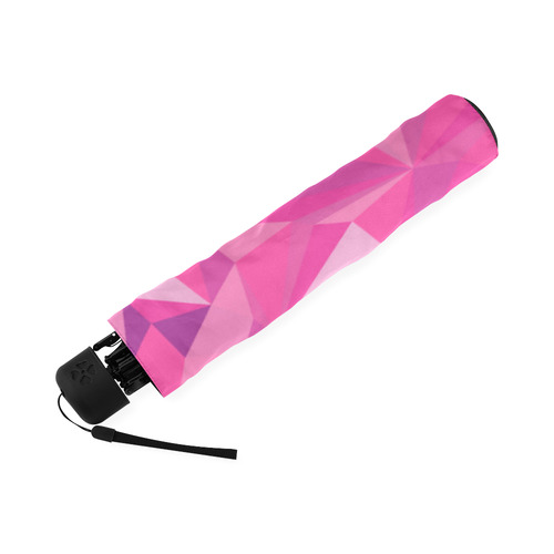 Poppin' Pink Topaz Foldable Umbrella (Model U01)