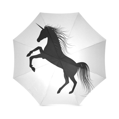 Unicorn Silhouette Foldable Umbrella (Model U01)