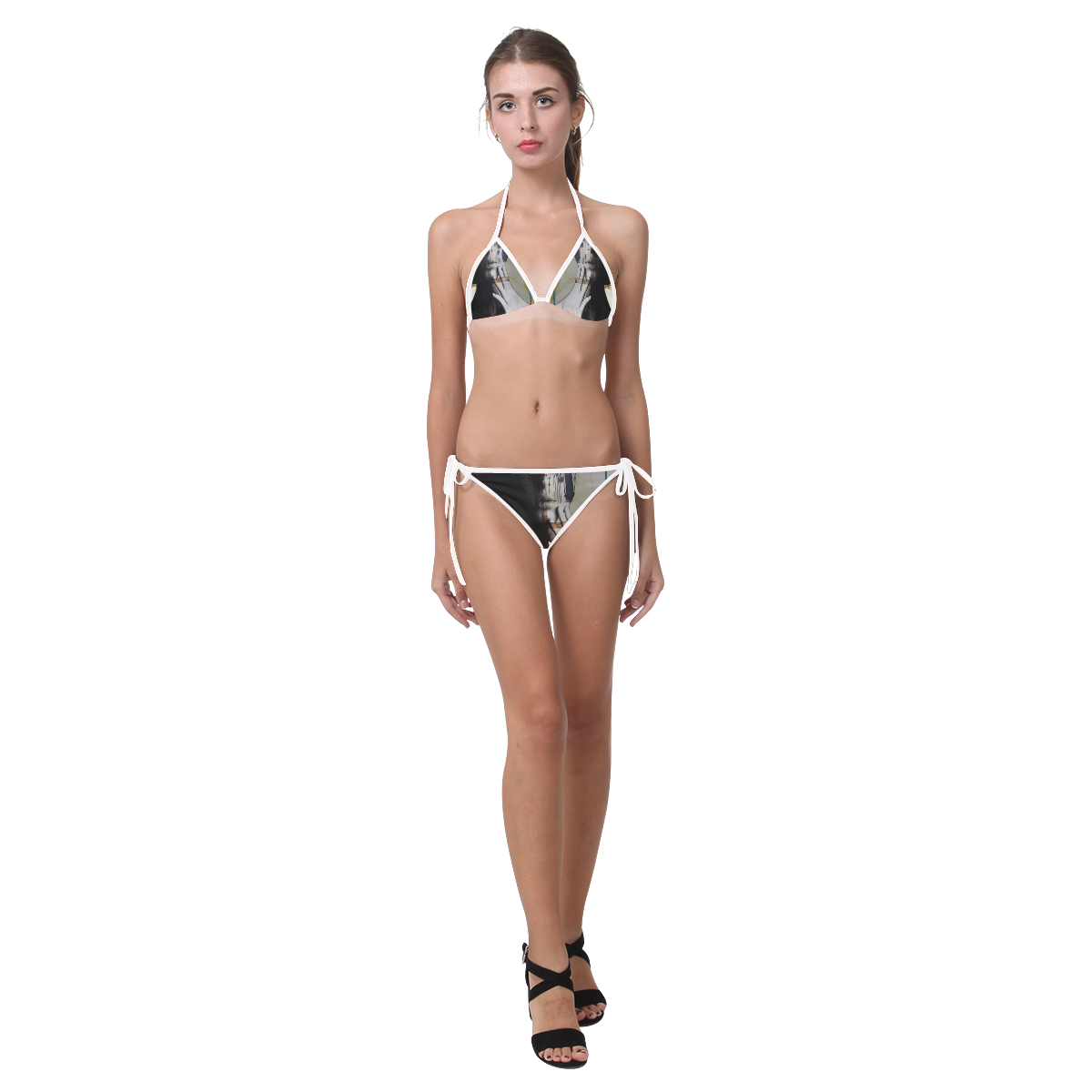 Burnt Custom Bikini Swimsuit (Model S01)