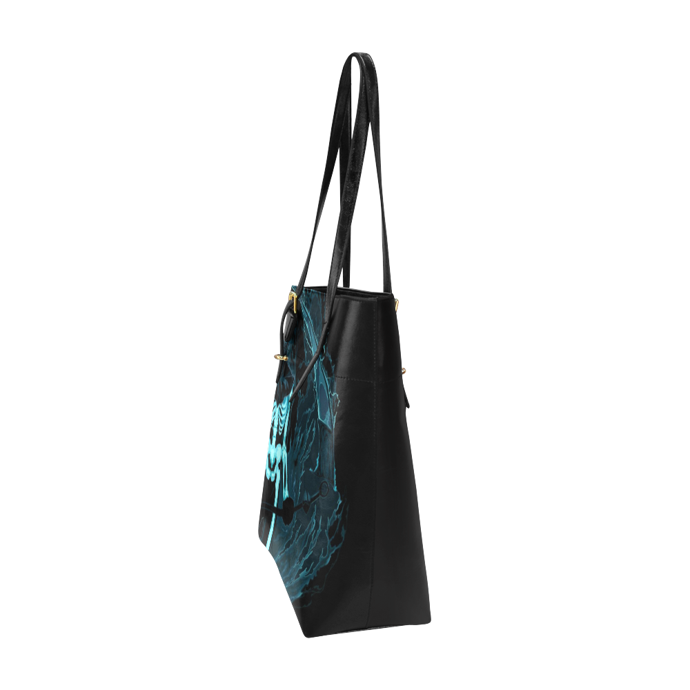 demon-with-a-scythe Euramerican Tote Bag/Small (Model 1655)