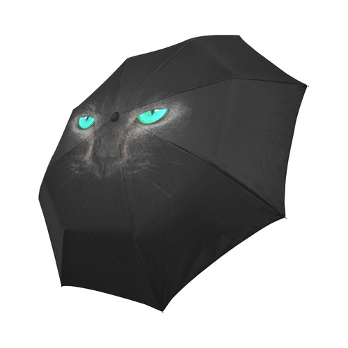 BLACK Auto-Foldable Umbrella (Model U04)