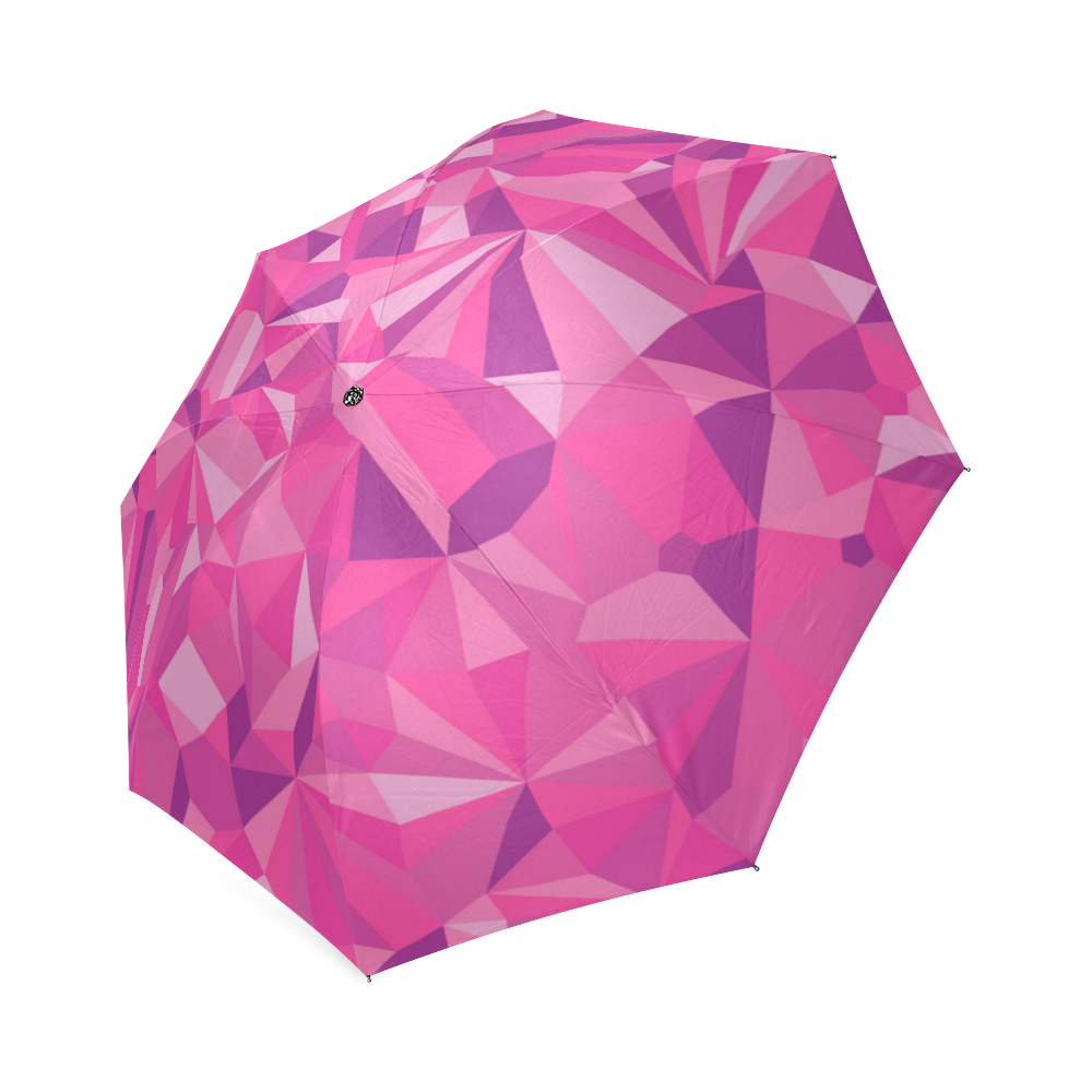 Poppin' Pink Topaz Foldable Umbrella (Model U01)