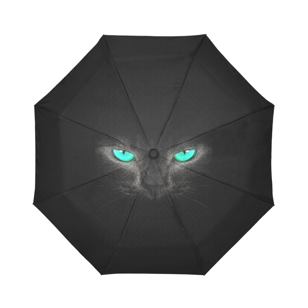 BLACK Auto-Foldable Umbrella (Model U04)