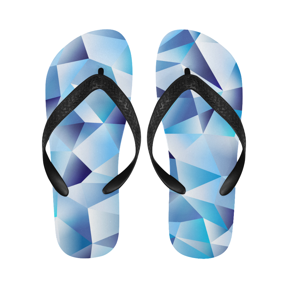 cold as ice Flip Flops for Men/Women (Model 040)