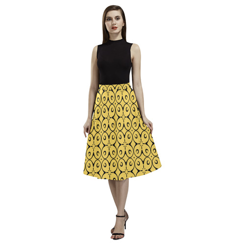 My Lucky Day Primrose Yellow Aoede Crepe Skirt (Model D16)