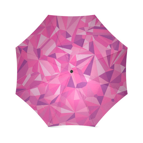 Poppin' Pink Topaz Foldable Umbrella (Model U01)