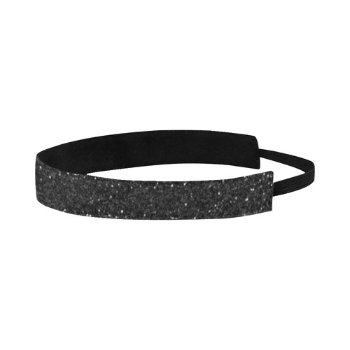 black glitter Sports Headband