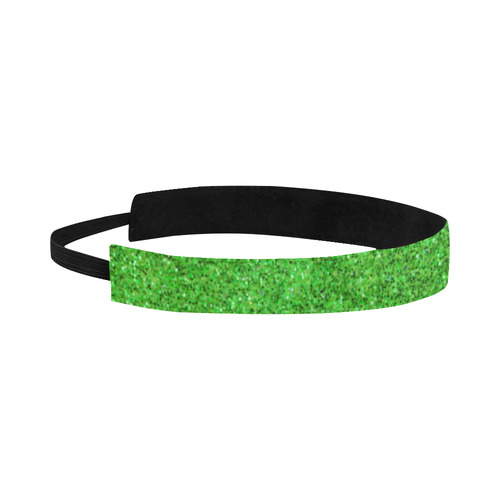 green glitter Sports Headband