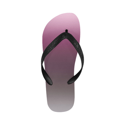 Purple  Ombre Gradient Flip Flops for Men/Women (Model 040)