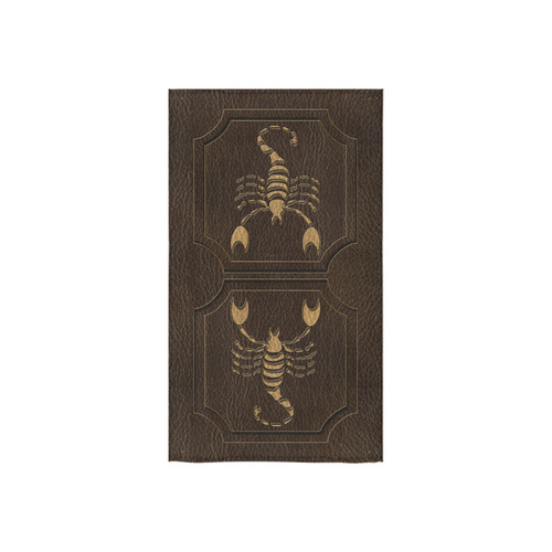 Leather-Look Zodiac Scorpio Custom Towel 16"x28"