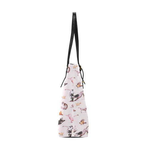 funny yoga Euramerican Tote Bag/Small (Model 1655)