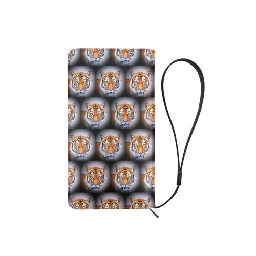 cute animal drops - Tiger by JamColors Men's Clutch Purse （Model 1638）