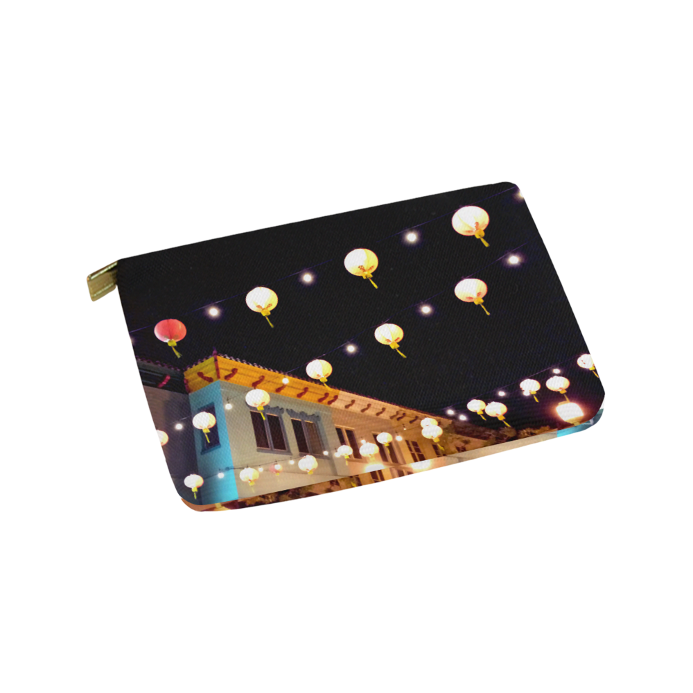 Lights Above Chinatown Carry-All Pouch 9.5''x6''