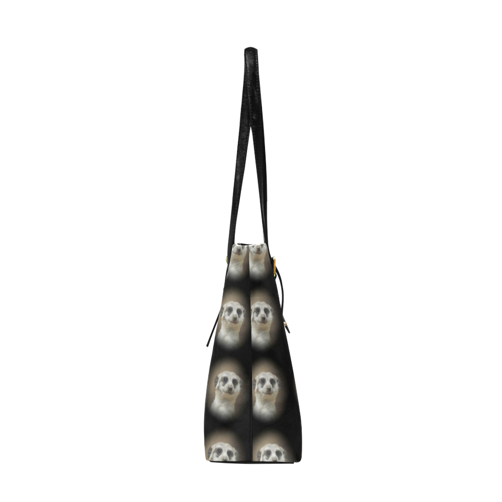 cute animal drops - Meerkat by JamColors Euramerican Tote Bag/Large (Model 1656)