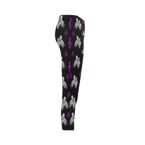 earth in hands Capri Legging (Model L02)