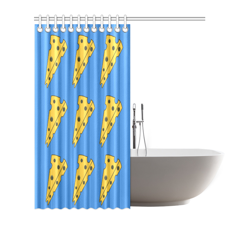 So Cheezy Shower Curtain 66"x72"