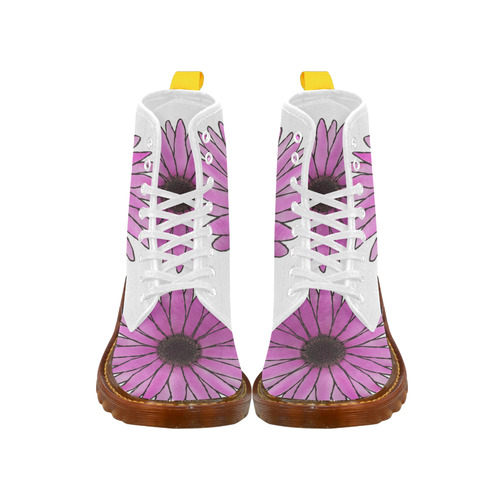 Pink Aster. Inspired by the Magic Island of Gotland. Martin Boots For Women Model 1203H