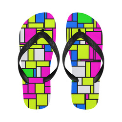 modern pattern 16A Flip Flops for Men/Women (Model 040)