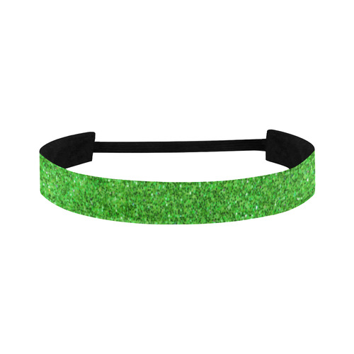 green glitter Sports Headband