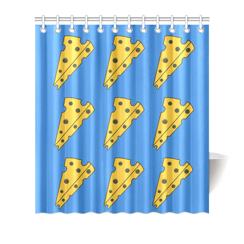 So Cheezy Shower Curtain 66"x72"