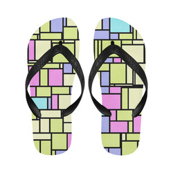 modern pattern 16C Flip Flops for Men/Women (Model 040)